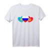 Russland Kasachstan Kirgisistan Flagge Sowjetunion UdSSR T-Shirt - Kulturelle Verbundenheit & Heimatliebe Geschenkidee