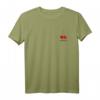 Liebe in Kyrillisch mit Herz und Kirschen - Russisches Lyubow T-Shirt als Kulturelle Geschenkidee für Russisch-Deutsche und Russlanddeutsche