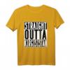 Straight Outta Kirgisistan Bischkek CCCP Russland T-Shirt - Stolz auf Heimat, Sowjetunion-Nostalgie & Moderne Kirgisen-Designs