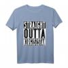 Straight Outta Kirgisistan Bischkek CCCP Russland T-Shirt - Stolz auf Heimat, Sowjetunion-Nostalgie & Moderne Kirgisen-Designs