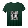 Damen Straight Outta Kirgisistan Bischkek CCCP Russia Russland T-Shirt mit V-Ausschnitt – Stolz auf Herkunft, Tradition & Heimat