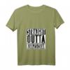 Damen Straight Outta Kirgisistan Bischkek CCCP Russia Russland T-Shirt mit V-Ausschnitt – Stolz auf Herkunft, Tradition & Heimat