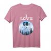 I Love CO2 Anti-Klimawandel Diesel Fahrer T-Shirt - Sarkastisches Protestoutfit gegen Fahrverbote & übertriebene Klimapolitik