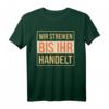 Klimaschutz Erde Klimawandel Umweltschutz Protest T-Shirt - Motiv für Fridays for Future & umweltbewusste Geschenke