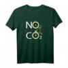 Fahrrad Fixie Rad No Co2 Umweltschutz Fahrradfahrer Langarmshirt – Klimafreundliche Fahrradkleidung für Radliebhaber & Umweltaktivisten