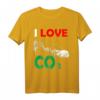 I Love Co2 Kohlendioxid - Anti Grüne Klimawandel Demo T-Shirt für Skeptiker, Diesel-Fahrer & Protestierende gegen den grünen Wahnsinn