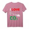 I Love Co2 Kohlendioxid - Anti Grüne Klimawandel Demo T-Shirt für Skeptiker, Diesel-Fahrer & Protestierende gegen den grünen Wahnsinn