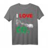I Love Co2 Kohlendioxid - Anti Grüne Klimawandel Demo T-Shirt für Skeptiker, Diesel-Fahrer & Protestierende gegen den grünen Wahnsinn