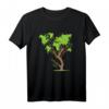 Welt-Karte Baum Klimaschutz T-Shirt - Für Umweltbewusste, Wanderer & Klimafreunde