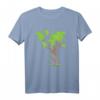 Welt-Karte Baum Klimaschutz T-Shirt - Für Umweltbewusste, Wanderer & Klimafreunde