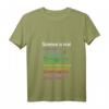 Damen Science is real! V-Ausschnitt T-Shirt für Umwelt- und Wissenschaftsaktivistinnen – Unterstütze Klimawandel, Impfung & Wissenschaft