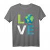 Love Earth T-Shirt – Klimaschutz, Umweltbewusstsein & Earth Day Geschenk für Natur- und Umweltliebhaber