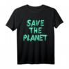 Rette den Planeten Damen Herren Kinder Klimawandel Umwelt T-Shirt - Unterstütze den Umweltschutz mit stylischer Protestkleidung