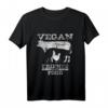 Vegan Friends Not Food Veganer T-Shirt – Ideale Kleidung für Tierliebhaber, Umweltschützer & Vegane Geschenke zu Weihnachten & Earth Day