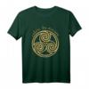 Keltischer Triskele Knoten - Celtic by Nature T-Shirt mit kunstvollem Muster für Fans keltischer Kunst und Naturverbundene