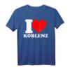 I love Koblenz - Lustiges Stadt T-Shirt für Koblenz-Fans & Souvenir-Liebhaber