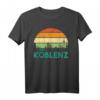 Skyline Koblenz Koblenzer Retro T-Shirt - Lustiges & Stilvolles Stadtshirt für Koblenz-Liebhaber & Fans