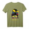 Kolumbian Girl Mujer T-Shirt – Kulturelles Kolumbien Damen Shirt mit klassischem Schnitt