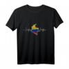 Herzschlag Kolumbianische Flagge Geschenk T-Shirt – Perfekt für Fans, Weihnachten & Geburtstage