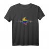Herzschlag Kolumbianische Flagge Geschenk T-Shirt – Perfekt für Fans, Weihnachten & Geburtstage
