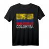 Kolumbien Flagge Familie Stolz Land T-Shirt für Damen und Herren – Perfekt für Feiern, Urlaub, Geschenke zu Vatertag, Weihnachten, Geburtstag und mehr