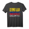 Kolumbien Flagge Familie Stolz Land T-Shirt für Damen und Herren – Perfekt für Feiern, Urlaub, Geschenke zu Vatertag, Weihnachten, Geburtstag und mehr