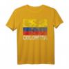 Kolumbien Flagge Familie Stolz Land T-Shirt für Damen und Herren – Perfekt für Feiern, Urlaub, Geschenke zu Vatertag, Weihnachten, Geburtstag und mehr