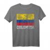 Kolumbien Flagge Familie Stolz Land T-Shirt für Damen und Herren – Perfekt für Feiern, Urlaub, Geschenke zu Vatertag, Weihnachten, Geburtstag und mehr