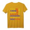 Kolumbien Städte Namen T-Shirt mit Flagge - Stolz auf Bogota, Medellin & mehr, Perfektes Geschenk zu Weihnachten & Geburtstag