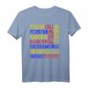 Kolumbien Städte Namen T-Shirt mit Flagge - Stolz auf Bogota, Medellin & mehr, Perfektes Geschenk zu Weihnachten & Geburtstag