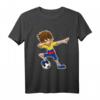 Dabbing-Motiv Colombia Fahne Fußballtrikot für Kinder und Jugendliche – Offizielles Trikot für Fans und Sommer-Events