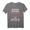 Kommandant der Rinder Batallions Kühe Bauernmilch Natur T-Shirt - Lustiges Bauernhof-Design für Landwirte und Milchbauer