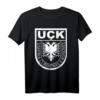 Albanian Kosovo Army UCK UQK Patriot T-Shirt – Unterstützung für Kosovo und Albanien, ideal als Geschenk