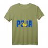 Peja 03 HapKoala Flagge - Albanisches T-Shirt mit Landkarte & Wappen für stolze Albaner & Kosovaren zum HapKoala