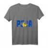 Peja 03 HapKoala Flagge - Albanisches T-Shirt mit Landkarte & Wappen für stolze Albaner & Kosovaren zum HapKoala