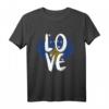 Kosovo Flagge Kosovar Kosovan Pride Herz T-Shirt – Patriotische Fanbekleidung für Kosovo-Sportfans und Nationalstolz