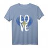 Kosovo Flagge Kosovar Kosovan Pride Herz T-Shirt – Patriotische Fanbekleidung für Kosovo-Sportfans und Nationalstolz
