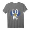 Kosovo Flagge Kosovar Kosovan Pride Herz T-Shirt – Patriotische Fanbekleidung für Kosovo-Sportfans und Nationalstolz