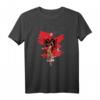 Albanische Girl Nuse T-Shirt mit Flagge - Traditionelle albanische Kleidung für Kosovo und Albanien, klassisch geschnitten