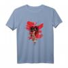 Albanische Girl Nuse T-Shirt mit Flagge - Traditionelle albanische Kleidung für Kosovo und Albanien, klassisch geschnitten