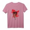 Albanische Girl Nuse T-Shirt mit Flagge - Traditionelle albanische Kleidung für Kosovo und Albanien, klassisch geschnitten