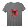 Albanische Girl Nuse T-Shirt mit Flagge - Traditionelle albanische Kleidung für Kosovo und Albanien, klassisch geschnitten