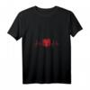 Damen Albanien Herzschlag T-Shirt - Albanien Flagge & Adler Design für Nationalstolze, Balkan-Fans & Albanerinnen