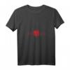 Damen Albanien Herzschlag T-Shirt - Albanien Flagge & Adler Design für Nationalstolze, Balkan-Fans & Albanerinnen