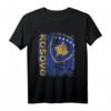 KOSOVO FLAGGE T-Shirt für Damen, Herren & Kinder – Vintage Used Look, klassisch geschnitten, perfekt für Nationalstolz