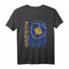 KOSOVO FLAGGE T-Shirt für Damen, Herren & Kinder – Vintage Used Look, klassisch geschnitten, perfekt für Nationalstolz