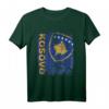 KOSOVO FLAGGE T-Shirt für Damen, Herren & Kinder – Vintage Used Look, klassisch geschnitten, perfekt für Nationalstolz