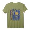 KOSOVO FLAGGE T-Shirt für Damen, Herren & Kinder – Vintage Used Look, klassisch geschnitten, perfekt für Nationalstolz