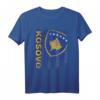 KOSOVO FLAGGE T-Shirt für Damen, Herren & Kinder – Vintage Used Look, klassisch geschnitten, perfekt für Nationalstolz