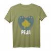 Peja HapKoala Karte & T-Shirt für Albaner mit Flagge, Landkarte & Stolz – Perfektes Geschenk zum Vatertag, Muttertag und Geburtstag